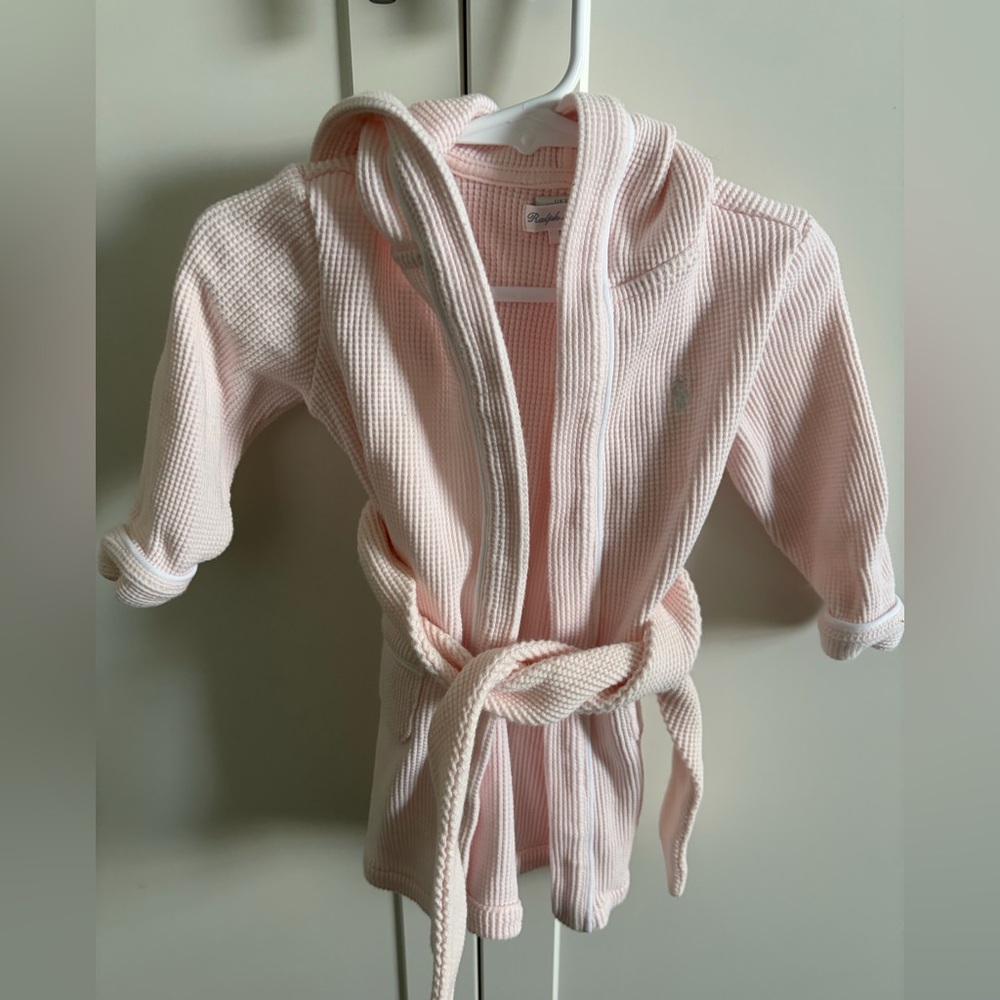 Ralph Lauren Waffle Knit Robe - 9 months